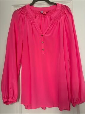 Lilly Pulitzer Pink Elsa Top